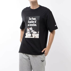 �ySALE�^48%OFF�zReebok �o�X�P�b�g�{�[�� �|���v �O���t�B�b�N T�V���c / BB PUMP GRAPHIC TEE ���[�{�b�N �g�b�v�X �J�b�g�\�[�ET�V���c �z���C�g �u���b�N