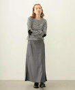 FLOWER ELBOW CARDIGAN