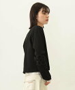FLOWER ELBOW CARDIGAN