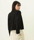 FLOWER ELBOW CARDIGAN