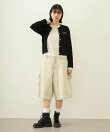 FLOWER ELBOW CARDIGAN