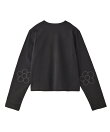 FLOWER ELBOW CARDIGAN