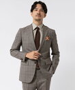 【日本製】 絣格子 スーツ