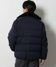 「西川ダウン(R)」サージフェイクファーカラーショートダウン