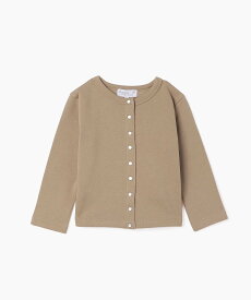 agnes b. ENFANT M001 E CARDIGAN キッズ カーディガンプレッション アニエスベー トップス カーディガン ベージュ【送料無料】