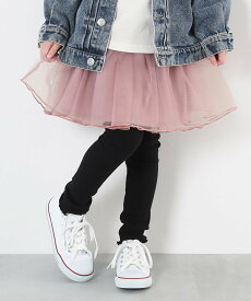 【SALE／15%OFF】devirock ボリュームチュール 10分丈 スカッツ デビロック スカート その他のスカート ピンク ホワイト ブラック ブラウン