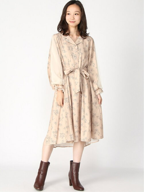 Axes Femme W チュール袖シャツワンピース Rakuten Fashion 楽天ファッション 旧楽天ブランドアベニュー Bq41