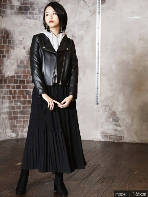 Jackrose Ar ラムレザーノーカラーダブルライダース 低身長対応 Rakuten Fashion 楽天ファッション 旧楽天ブランドアベニュー Br41