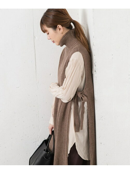 Sonny Label サイドリボンハイネックニットベスト Rakuten Fashion 楽天ファッション 旧楽天ブランドアベニュー Bs71