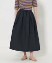 【SALE／30%OFF】UNITED ARROWS ボリューム フレアスカート ユナイテッドアローズ スカート ロング・マキシスカート ネイビー ホワイト【送料無料】