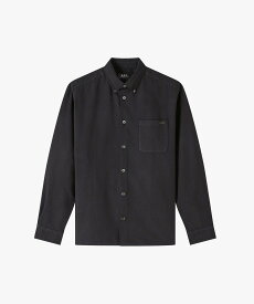 【SALE／50%OFF】A.P.C. Mateo ロゴシャツ アー・ぺー・セー トップス シャツ・ブラウス ブルー【送料無料】