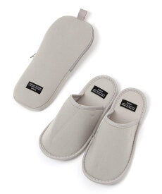 LAKOLE [TRAVEL]フラット携帯スリッパ ラコレ インテリア・生活雑貨 その他のインテリア・生活雑貨 グレー ブラック