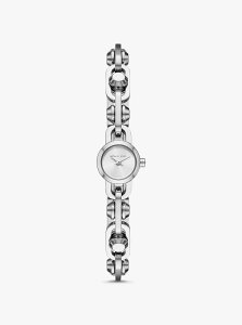 �ySALE�^45%OFF�zMICHAEL KORS MINI ASTOR LINK �V���o�[�g�[�� �u���X���b�g �E�H�b�` �}�C�P���R�[�X �}�C�P���E�R�[�X �A�N�Z�T���[�E�r���v �r���v�y���������z
