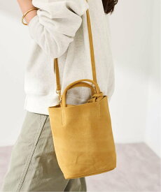 FRAMeWORK AULENTTI /オウレンティ 別注SUEDEMINI SHOULDER TOTE バッグ フレームワーク バッグ ショルダーバッグ ベージュ イエロー ネイビー【送料無料】