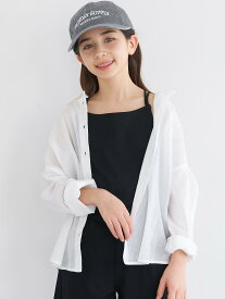 【SALE／33%OFF】coca 【親子お揃い】キッズ ガーゼシャツ コカ トップス シャツ・ブラウス ホワイト イエロー ブルー