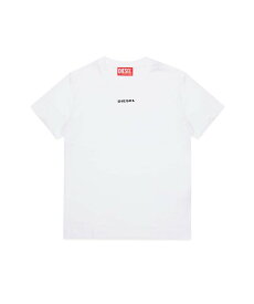 【SALE／58%OFF】DIESEL DIESEL(ディーゼル)Kids & Junior ワンポイントブランドロゴ半袖Tシャツカットソー シフォン トップス カットソー・Tシャツ ホワイト