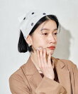 シアー三角 ヘアバンド