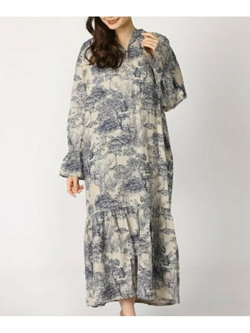 Rna N D1532 風景画柄リネンワンピース Rakuten Fashion 楽天ファッション 旧楽天ブランドアベニュー Cb6184