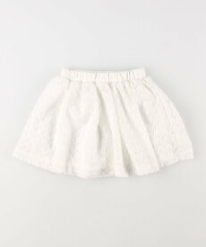 【SALE／28%OFF】COMME CA ISM インナーパンツ付き レーススカート コムサイズム スカート その他のスカート ネイビー ホワイト
