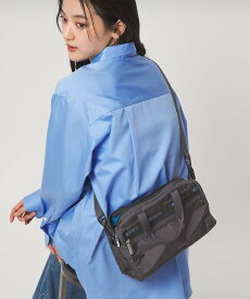 UNITED ARROWS green label relaxing 【別注】＜LeSportsac＞デラックスミニダッフル バッグ / ショルダーバッグ ユナイテッドアローズ グリーンレーベルリラクシング バッグ ショルダーバッグ グレー ベージュ ブラック【送料無料】