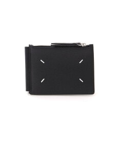 Maison Margiela 4ステッチ マネークリップ ウォレット メゾンマルジェラ 財布・ポーチ・ケース コインケース・小銭入れ・札入れ ブラック【送料無料】
