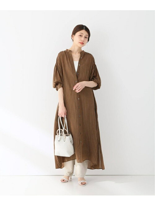 Spick Span キュプラストライプシャツワンピース Rakuten Fashion 楽天ファッション 旧楽天ブランドアベニュー Ct6185