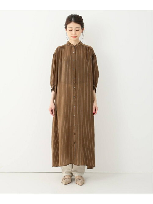 Spick Span キュプラストライプシャツワンピース Rakuten Fashion 楽天ファッション 旧楽天ブランドアベニュー Ct6185