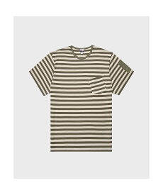 Nigel Cabourn MAN / ナイジェル・ケーボン × サンスペル - ショートスリーブポケットT ナイジェル・ケーボン トップス カットソー・Tシャツ オレンジ ベージュ グリーン ネイビー【送料無料】