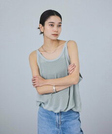 【SALE／40%OFF】SALON adam et rope' 【Americana(アメリカーナ) for SALON】別注トップス サロン アダム エ ロペ トップス ノースリーブ・タンクトップ グレー【送料無料】