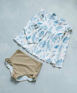 【SALE／50%OFF】ROPE' PICNIC KIDS 【KIDS/キッズ】ボタニカルセパレートラッシュガード ロペピクニック…