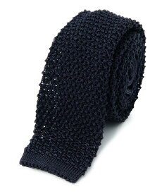 BEAMS PLUS BEAMS PLUS / Silk Knit Tie Solid ビームス メン スーツ・フォーマル ネクタイ・蝶ネクタイ ネイビー ブラック【送料無料】