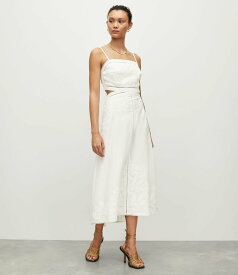 【SALE／50%OFF】ALLSAINTS (W)MALA BRODERIE DRESS オールセインツ ワンピース・ドレス ドレス ホワイト【送料無料】