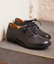 SLOW FACTORY 【MoonStar】 SLハーフン レディス 国産 レザー カジュアル 3E ムーンスター シューズ・靴 モカシン・デッキシューズ ブラック【送料無料】