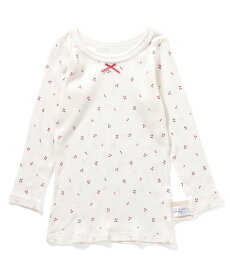 apres les cours GIRLSリブ長袖肌着 エフオーオンラインストア インナー・ルームウェア その他のインナー・ルームウェア ピンク ブルー ホワイト