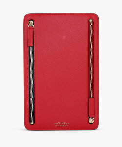 SMYTHSON Panama Multi-Zip Case �X�}�C�\�� ���z�E�|�[�`�E�P�[�X ���̑��̍��z�E�|�[�`�E�P�[�X ���b�h�y���������z