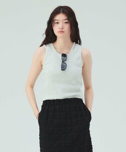 BEAMS HEART WOMEN �A�V�����g���[ �J�b�g�A�E�g �^���N�g�b�v �r�[���X �n�[�g �g�b�v�X �J�b�g�\�[�ET�V���c �u���b�N �z���C�g