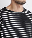 ボーダーバスクTシャツ 長袖