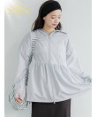 【UVカット】ティアードパーカー
