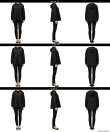 【UVカット】ティアードパーカー