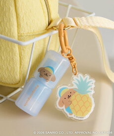 ROPE' PICNIC PASSAGE 【サンリオキャラクターズ*ROPE' PICNIC】日焼けデザイン ミラーチャーム付きリップバーム ロペピクニック メイクアップ 口紅・リップ・グロス ピンク イエロー
