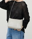 【20%ポイント還元】《本革/270g》エンボスモノグラムショルダーバッグ