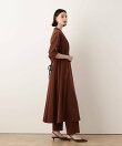 フィブリルストレッチシャツワンピース