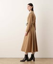 フィブリルストレッチシャツワンピース