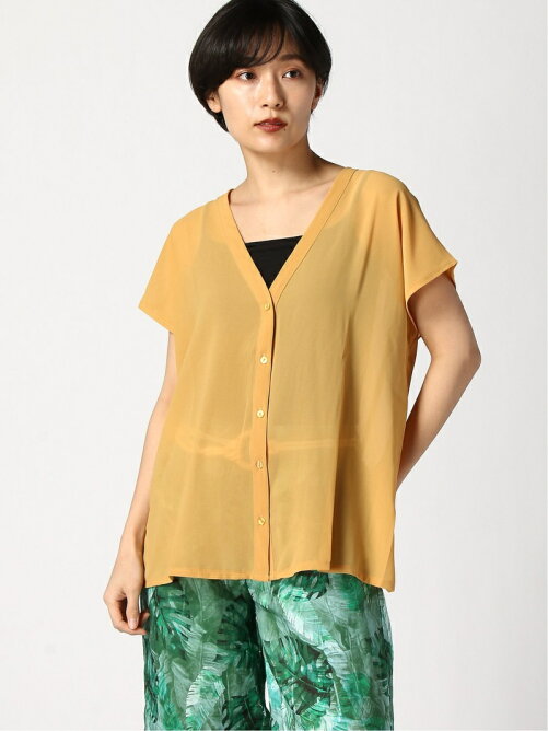 Ranan バックシャーリングシフォンブラウス Rakuten Fashion 楽天ファッション 旧楽天ブランドアベニュー An31