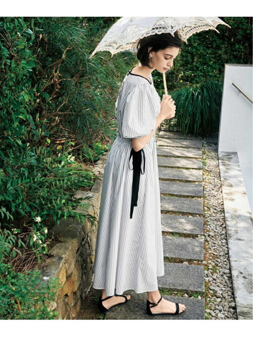 Strawberry Fields Strawberry Fields モノクロームストライプ ワンピース Rakuten Fashion 楽天ファッション 旧楽天ブランドアベニュー Dc21