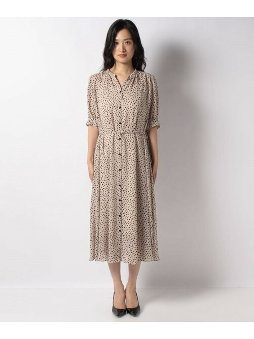 Anayi ジョーゼットドットプリントワンピース Rakuten Fashion 楽天ファッション 旧楽天ブランドアベニュー Dh61