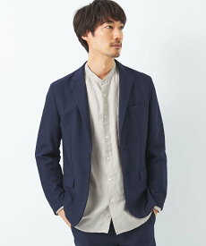 【SALE／60%OFF】UNITED ARROWS green label relaxing トリコットツイル 2B ジャケット -ストレッチ・吸水速乾- ユナイテッドアローズ アウトレット ジャケット・アウター テーラードジャケット・ブレザー ネイビー ベージュ グリーン【送料無料】