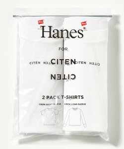 CITEN �y�ʒ��z��CITEN��Hanes*CITEN 2�p�b�N���ST �V�e�� �g�b�v�X �J�b�g�\�[�ET�V���c �z���C�g�y���������z