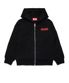 【SALE／58%OFF】DIESEL DIESEL(ディーゼル)Kids & Junior バックブランドロゴジップアップフーディーパーカー シフォン トップス パーカー・フーディー ホワイト イエロー ブルー ブラック【送料無料】