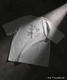 【SALE／50%OFF】GLOBAL WORK 【STAR WARS(スター・ウォーズ)】店舗限定/ヘビロッTEE半袖/666033 グローバルワーク トップス カットソー・Tシャツ ブラック グレー ホワイト